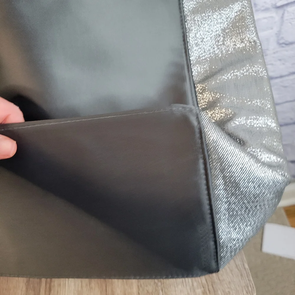 Coach Black and Glitter Tote Bag